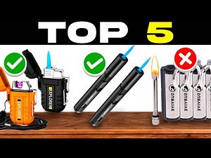 TOP 5 BEST SURVIVAL LIGHTERS 2025 | WATERPROOF LIGHTERS on AMAZON