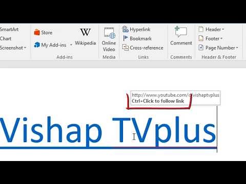How to Remove Ctrl in Use Ctrl+Click to follow link in Word: Follow Hyperlink Without Holding Ctrl