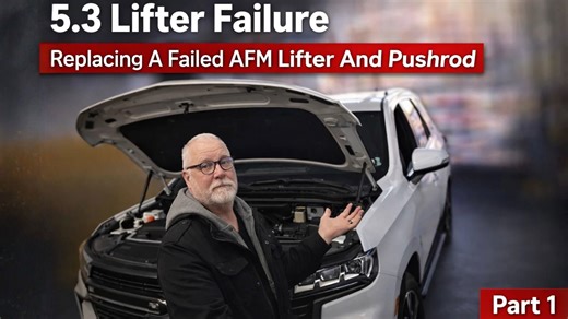 5.3 lifter failure replacing a failed AFM lifter and pushrod part 1