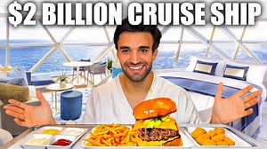 First class on world’s most expensive cruise ship (record breaking $2 billion budget)!