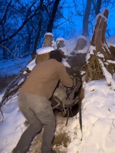 Building a Hidden Dugout: Bushcraft Tips for Winter Camping
