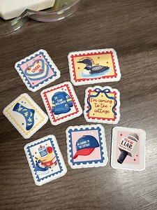 Heated Rivalry Postage Stamp Sticker Pack - Matte or Star Holographic! - Etsy