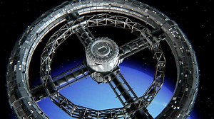 Giant Sci-fi Torus Circular Space Station Stock Footage Video (100% Royalty-free) 1011773633 | Shutterstock