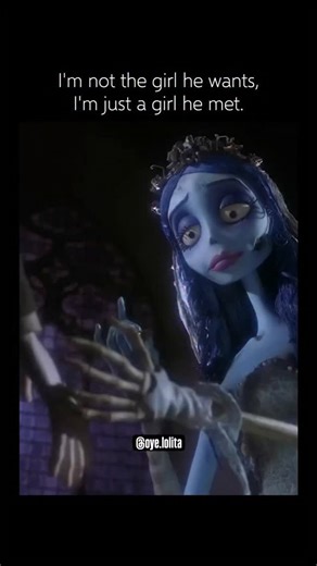 Lola on Instagram: "💔 Interesting fact: Corpse Bride (2005) looks incredibly detailed because it used stop-motion with over 300 individual puppets, and Emily alone had multiple heads and interchangeable facial parts to create her expressions. Tim Burton also chose a muted color palette for the land of the living and vibrant blues for the world of the dead to flip the usual idea of what’s “alive.”"