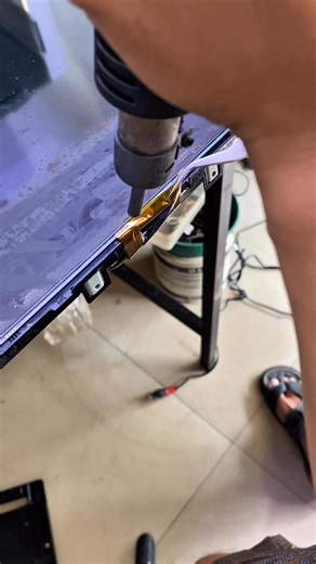 Experiment 🤣 #tv #LCD #television | Jupri Latua Simbolon