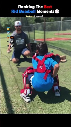 Ranking The Best Kid Baseball Moments⚾| Part2 #ranking #best #kids #baseball #moments