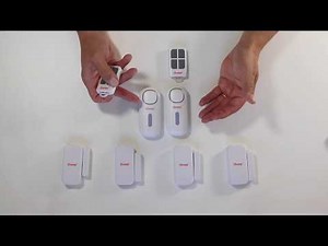 Pairing multiple sensors and remote controls to two A1 Alarm Units