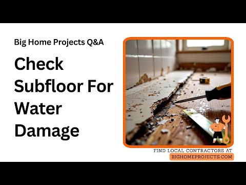 Plywood vs OSB Subfloor Check After Demo