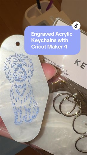Make Personalized Acrylic Keychains with Cricut Maker 4