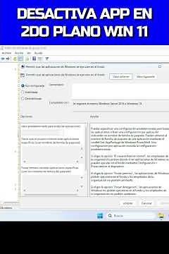 Disable background apps in Windows 11 #windowstips #windows