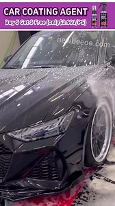Cars parked under trees covered in fallen resin, bird droppings messed up? The oil film has been attacked by exhaust gas for a long time, causing the paint surface of the car to be rough and scale? Rain, dirt, dust and harmful UV rays don't stand a chance with our protective coating. | Newbeeoo