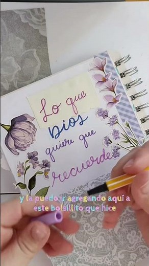 cómo decorar una hoja de cuaderno o contraportada de agenda #decorativo #manualidades #tutorial #