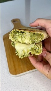 Chicken, pesto, and onion wrap #recipe #cookingchannel #wrap #easyrecipes #easycooking