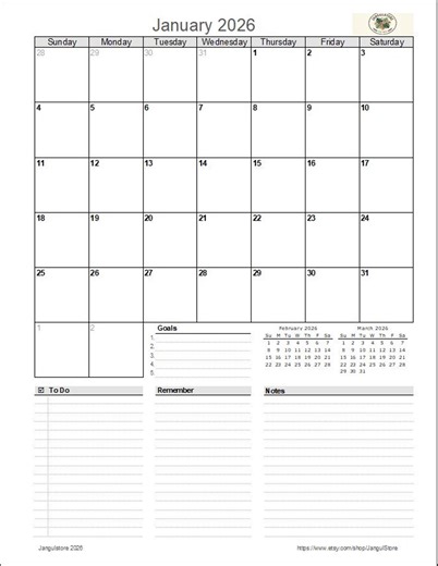 Monthly Planner Excel Template, Digital Calendar Spreadsheet, Automated Monthly Budget & Organizer, Instant Download - Etsy