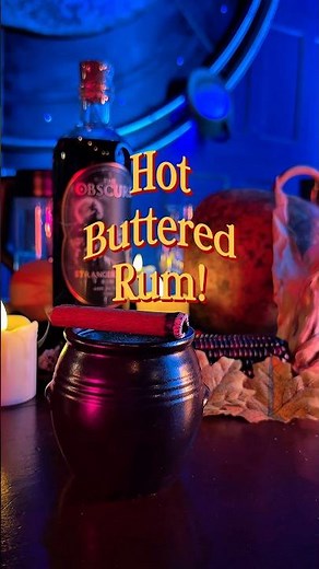 Hot Buttered Rum - The Perfect Rainy November Cozy Cocktail ☔️