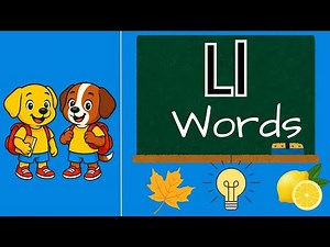 L Words | 25 Words That Start With L | Letter L Sound for Kids