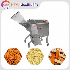 [Hot Item] New Product Multifunctional Potato Wavy Chips French Fries Making Cutting Machine Cutter