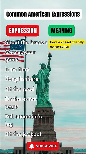 Common American Expressions for Everyday English