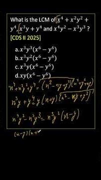 HCF & LCM Most Repeated PYQs | CDS Maths Scoring Topic