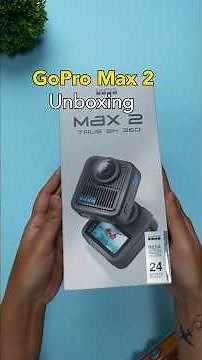 Unboxing the GoPro Max 2 action camera!