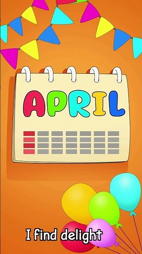 Learn Months of the Year April | Birthday Song for Kids | Happy Birthday April by Patty Shukla