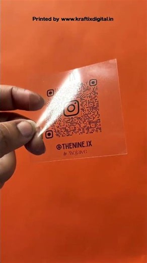 Premium Transparent Logo Stickers ✨ Custom Clear Labels for Business Packaging
