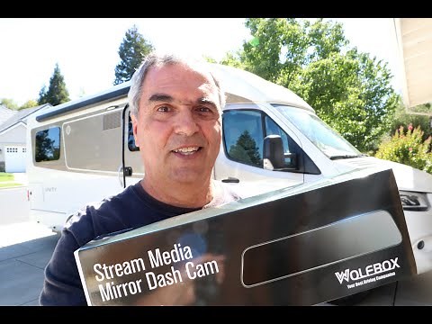 RV Mirror Dash Camera Installation