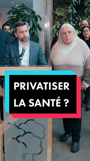 Vous voulez que ça aille encore plus mal dans le système de santé? Alors laissez François Legault le privatiser. 👉C’est l’inverse qu’on devrait être en train de faire: assurer de bonnes conditions de travail dans le système public et mettre fin à notre dépendance aux agences de placement privées. #polqc