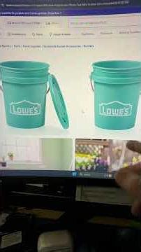 LOWE’S Teal Mini Buckets Available In-Store!