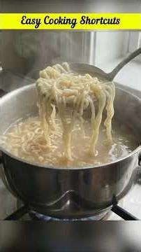 ✨Easy Time Saving Cooking Hack | Perfect pasta and Noodles in pressure Cooker 🍳✨