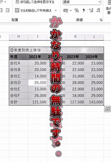 表の作り方を解説！エクセルで簡単に10秒で表を作成しよう