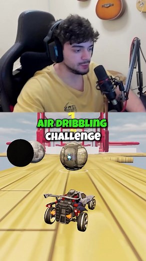 Nivel 1 y 2 del Air Dribble Hoops Rocket League 😎 #rocketleague #parati #almost
