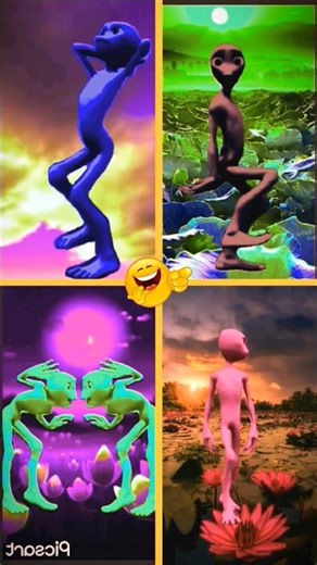 Dame Tu Cosita Alien Dance Challenge #viral #dance