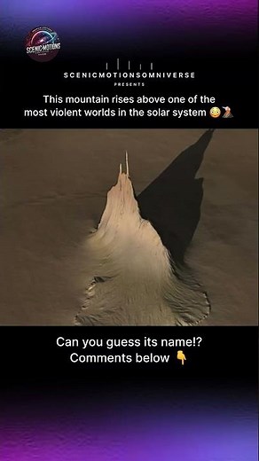 This Alien Mountain On Jupiter’s Moon Shouldn’t Exist 😳🌋