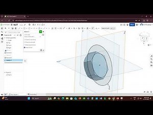 NUT IN ONSHAPE #onshape