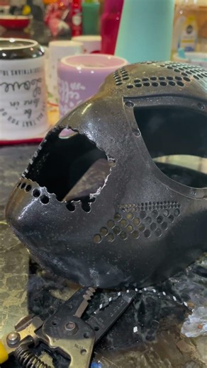 #batman #scarecrow cosplay update (sanding )