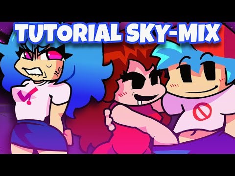 TUTORIAL SKY-MIX | FNF SKY REBORN NEW UPDATE