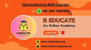 How to Enroll in AIOU Courses