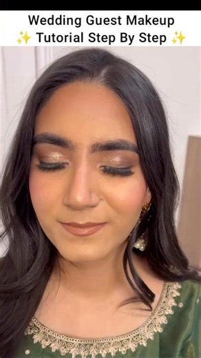 Glam by| gk_artisty | #shorts #makeup #makeuptutorial #love #trending #wedding #look #nudemakeup