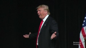 ‘Turn off the lights!’ — watch Donald J. Trump turn a lighting outage into a bizarre political talking point. | Politics Insider