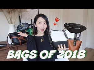 2018 FAVORITES | HANDBAGS TOP 10 包包篇❤️小众品牌包包 | 腰包 | 罗意威Gate | Céline桶包 | 香奈儿流浪包❤️