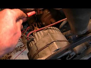 Delco 10SI 'one wire' alternator - Flashing the field - zeketheantiquefreak