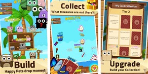 Infinity Island is a relaxing idle game where you collect pets and build your island, out now on iOS and Android