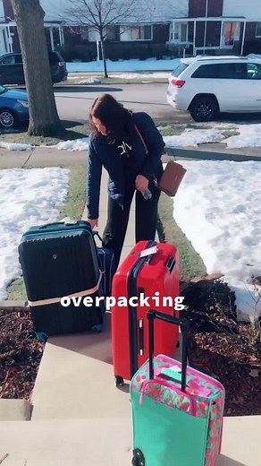 #fyp #travel #foryoupage packing too much shit Woman 🤔#florida ￼￼￼