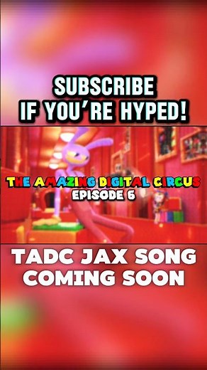 🔥New Jax Song⁉️| TADC Episode 6 Song [The Amazing Digital Circus] #tadc #jax #nerdcore #cncmusix