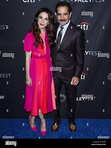 Hollywood, United States. 15th Mar, 2019. HOLLYWOOD, LOS ANGELES, CA, USA - MARCH 15: Actress Marin Hinkle and actor Tony Shalhoub arrive at the 2019 PaleyFest LA - Opening Night Presentation: Amazon Prime Video's 'The Marvelous Mrs. Maisel' held at the Dolby Theatre on March 15, 2019 in Hollywood, Los Angeles, California, United States. (Photo by Xavier Collin/Image Press Agency) Credit: Image Press Agency/Alamy Live News Stock Photo - Alamy