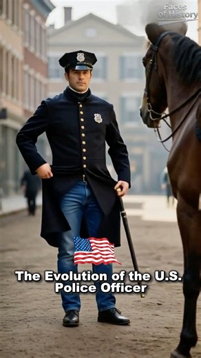 The Evolution of the U.S. Police Officer 🇺🇸👮