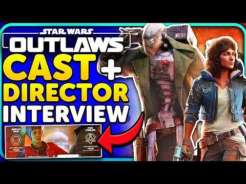 NEW Details REVEALED! Star Wars Outlaws Interview w/ Kay & ND-5!