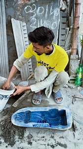 Amazing Process of Making Cement Fences! | Fast Workers