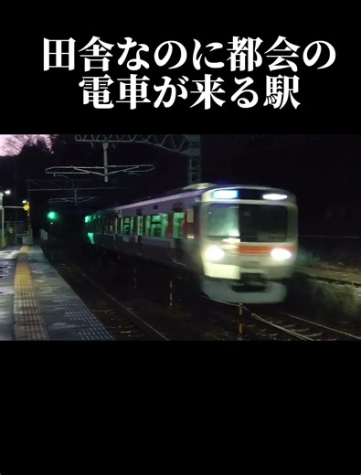 田舎なのに都会の電車が来る駅 #鉄道 #電車 #jr西日本 #jr東海